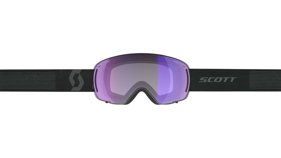 SCOTT LCG Compact LS Goggle, Mineral Black/Light Sensitive Blue Chrome, 2778317413307