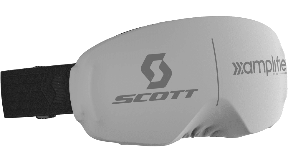 SCOTT LCG Compact LS Goggle, Mineral White/Light Sensitive Blue Chrome, 2778317414307