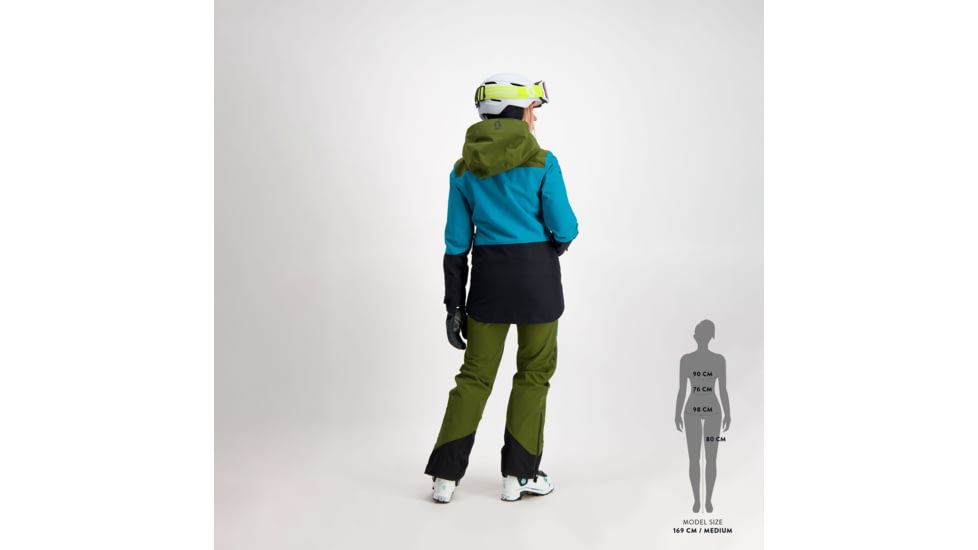 SCOTT Line Chaser GTX 3L Pants - Womens, Fir Green/Winter Green, Medium, 2918597392008