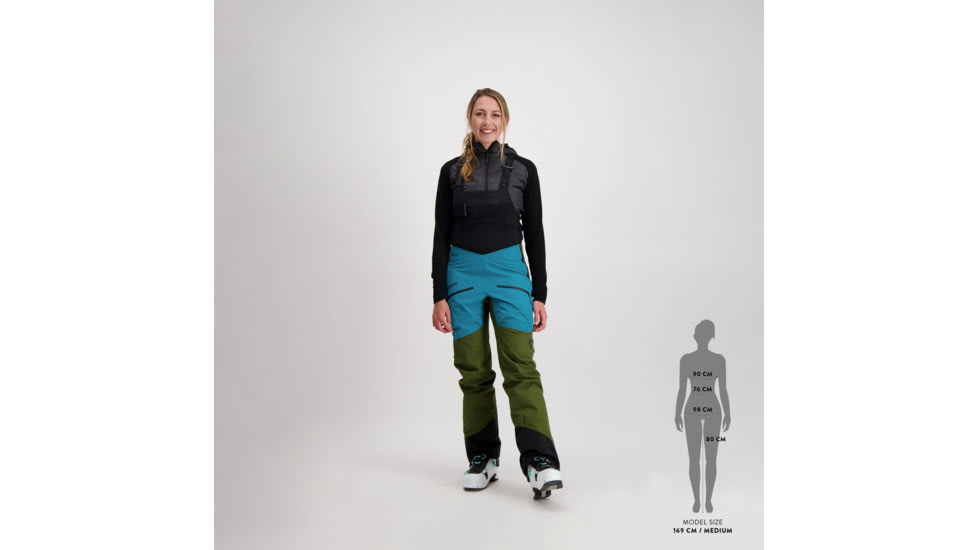 SCOTT Line Chaser GTX 3L Pants - Womens, Fir Green/Winter Green, Medium, 2918597392008