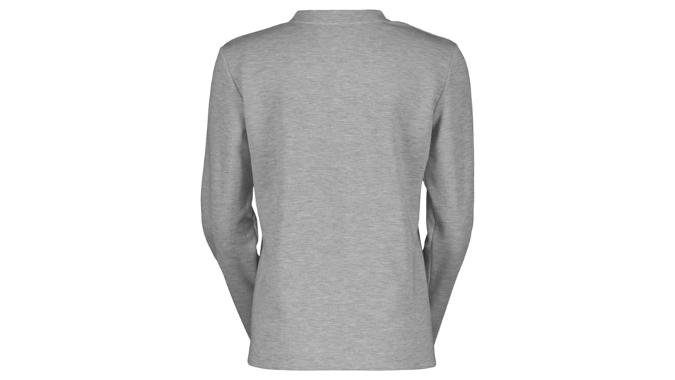 SCOTT Tech Crewneck Sweater - Womens, Grey Melange, Small, 4032951920008
