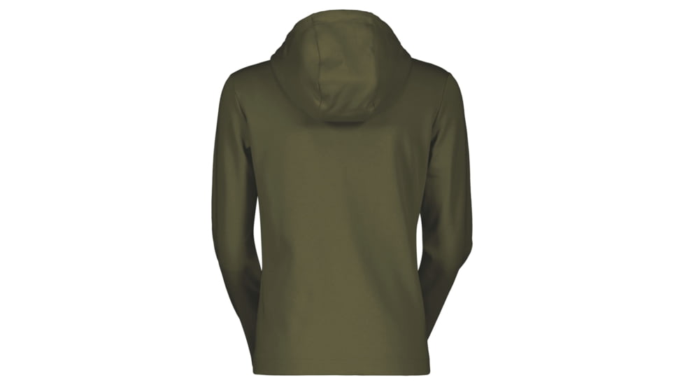 SCOTT Tech Zip Hoody - Womens, Fir Green, Small, 4032917340008