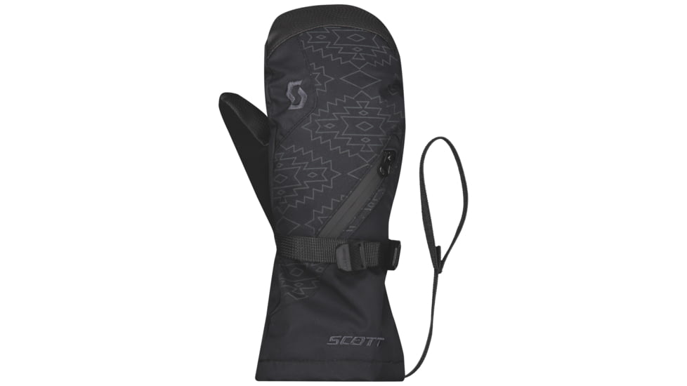 SCOTT Ultimate Premium Mitten - Junior, Black, Small, 2779580001006