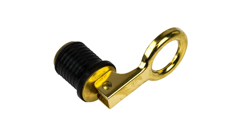 Sea-Dog Brass Snap Handle Drain Plug - 1" 77060