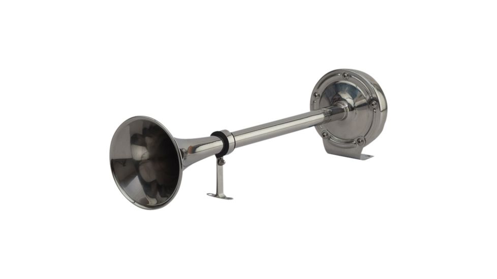 Sea-Dog MaxBlast Stainless Steel Trumpet 12V Horn - Single 77194