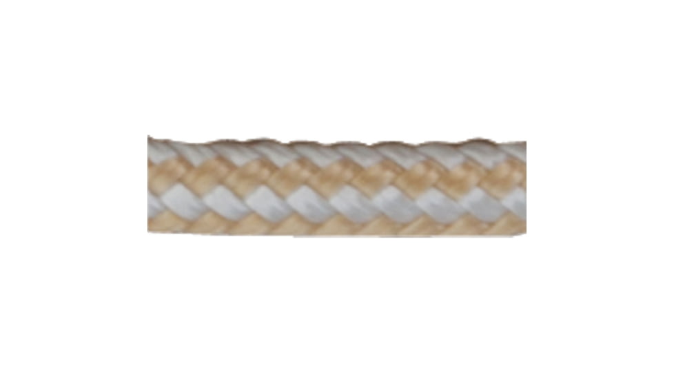 Sea-Dog Premium Double Braid Nylon Dock Line - 5/8in x 20ft, Gold/White, 302116020G/W-1