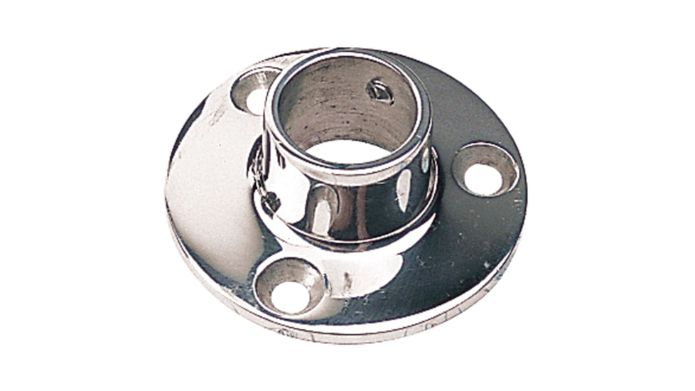 Sea-Dog Round Base Rail Fitting - 90 deg, Low, 280901-1