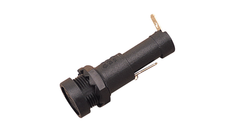Sea-Dog Sea Dog 15 Amp Round Fuse Holder With Flush Cap And Spade Terminal, 420504-1
