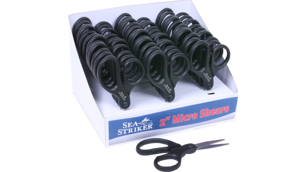 Sea Striker 2" Micro Shears 36Pc Display, SSMS2-36