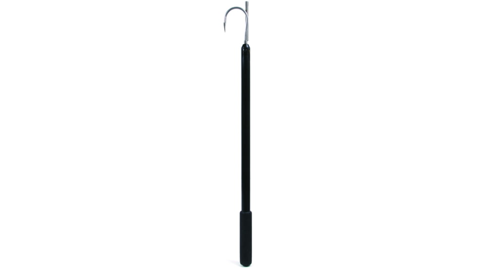 Sea Striker Black Anodized Aluminum Gaff 2" Stainless Hook 4' Long, SS248B