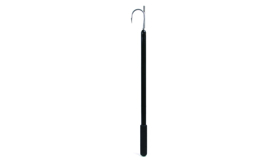 Sea Striker Black Anodized Aluminum Gaff 3" Stainless Hook 6' Long, SS372B