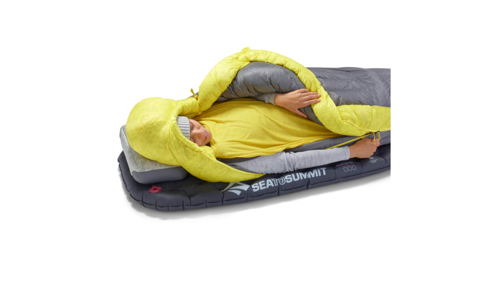 Sea to Summit Spark Down 15F/-9C Sleeping Bag - Womens, Regular, Pewter Grey, Regular, S3243
