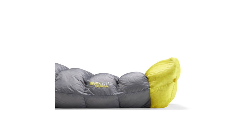 Sea to Summit Spark Down 15F/-9C Sleeping Bag - Womens, Regular, Pewter Grey, Regular, S3243