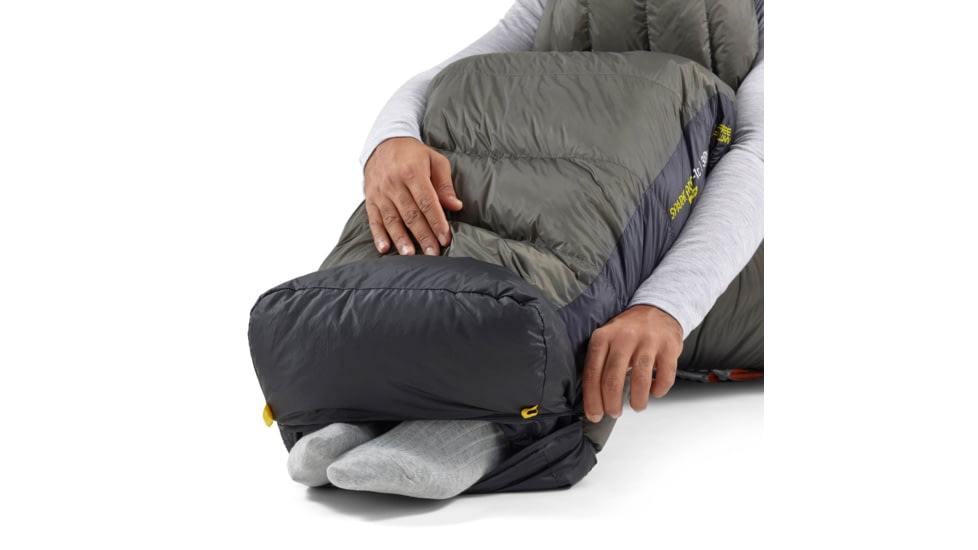 Sea to Summit Spark Pro Down 30F/-1C Sleeping Bag, Regular, Beluga Black, Regular, S2151