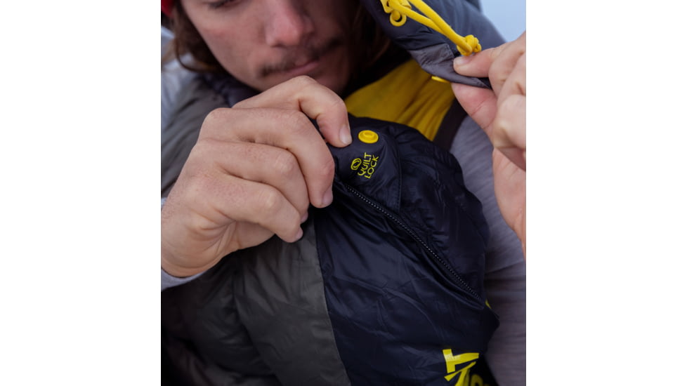 Sea to Summit Spark Pro Down 30F/-1C Sleeping Bag, Regular, Beluga Black, Regular, S2151