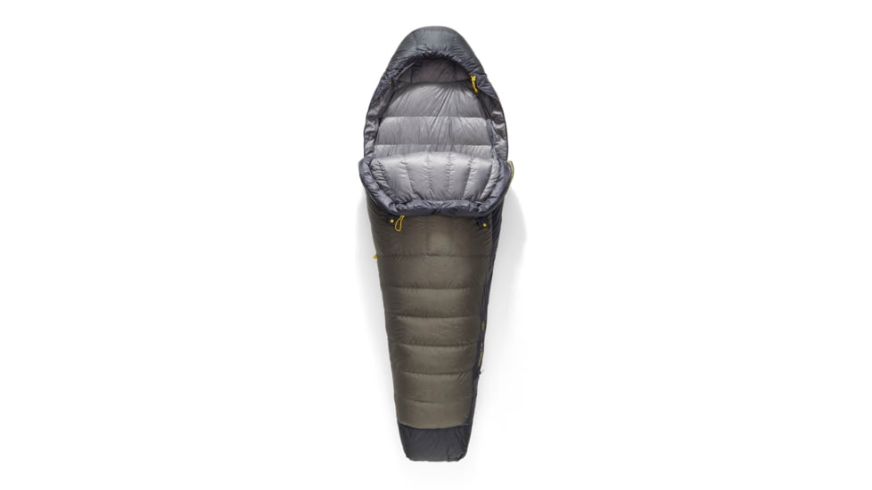 Sea to Summit Spark Pro Down 30F/-1C Sleeping Bag, Regular, Beluga Black, Regular, S2151