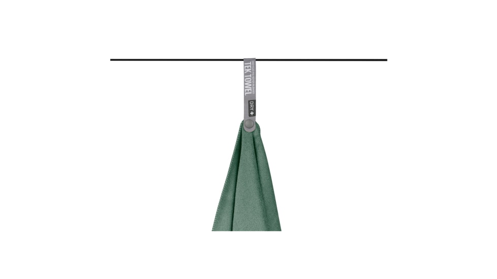 Sea to Summit Tek Towel, 20 x 40, Sage Green, Medium, A2516-45