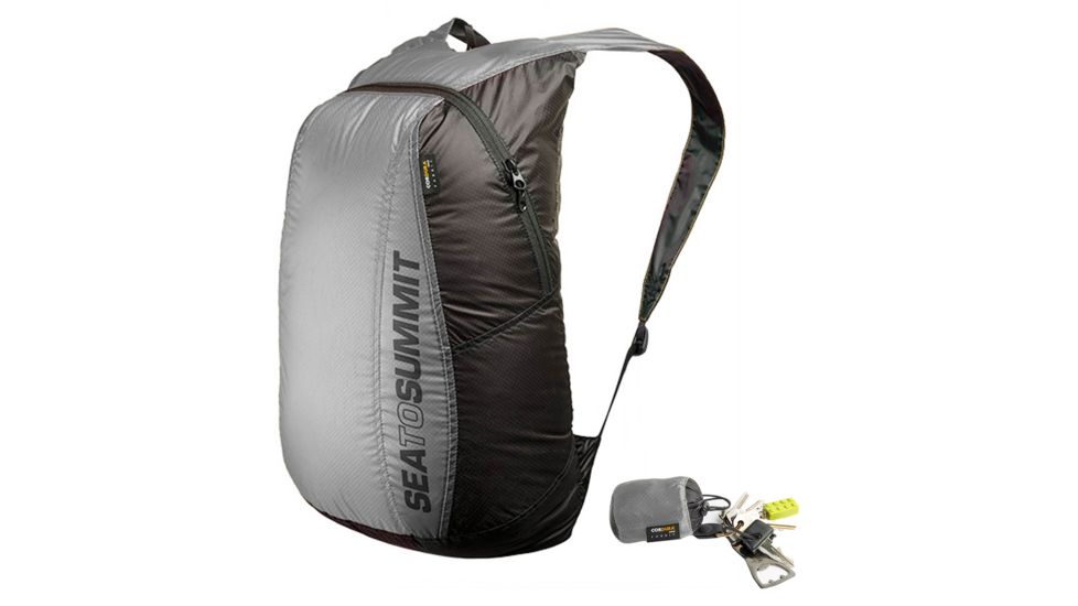 Sea to Summit Travelling Light Ultra-Sil Travel Day Pack-Black/Grey