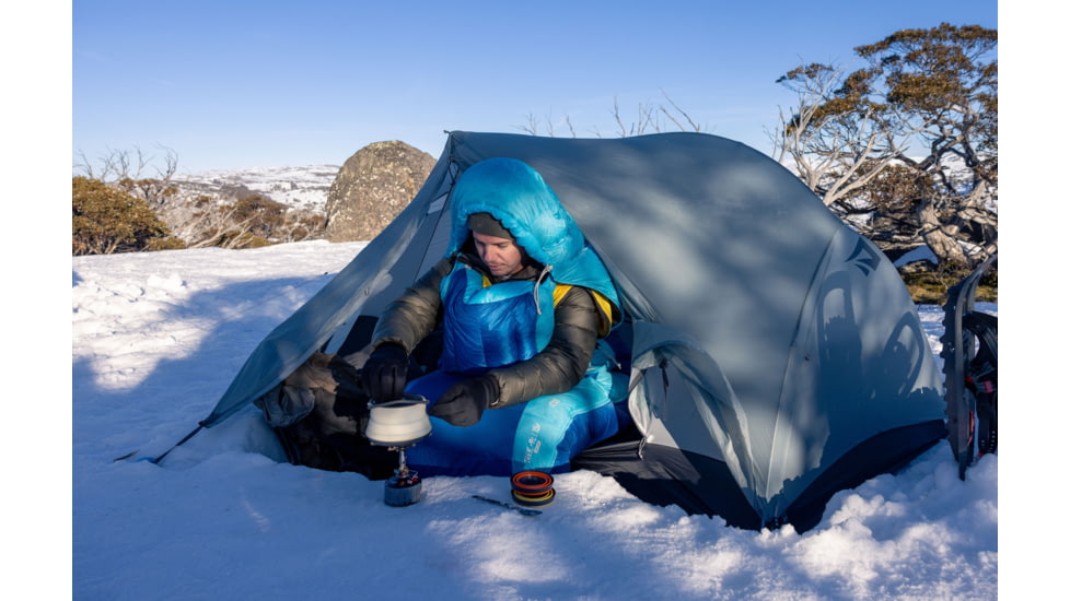 Sea to Summit Trek Down 0F/-18C Sleeping Bag, Long, Snorkel Blue, Long, S1044