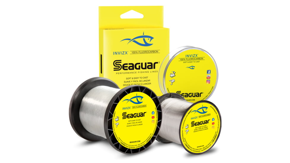 Seaguar InvizX Fishing Line, 200 yards, 10 lbs, 10VZ200