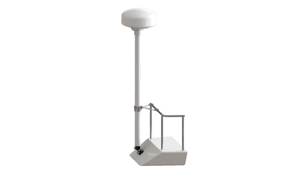 Seaview Radar Mast Pole Kit w/1 Stand-Off Kit 8' 43445