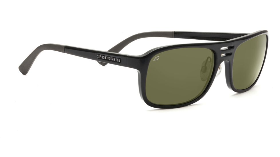 Serengeti Bella Sunglasses - Bronze Zebra Frame, Drivers Gold Polarized Lenses 7630