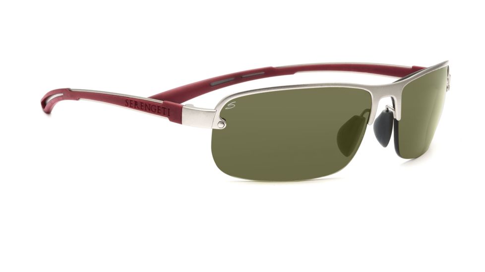 Serengeti Chloe Sunglasses - Bronze Zebra Frame, Drivers Gold Polarized Lenses 7624
