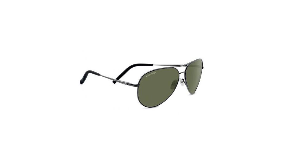 Serengeti Carrara Progressive Prescription Sunglasses, Shiny Gunmetal Frame, 8294PR