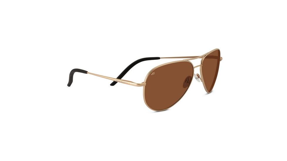 Serengeti Carrara Progressive Prescription Sunglasses, Satin Soft Gold Frame 8296PR