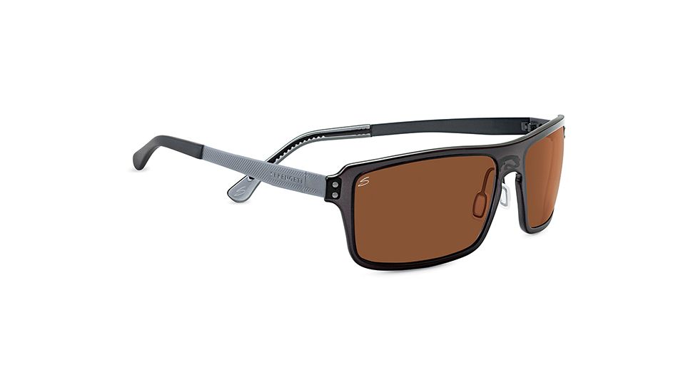 Serengeti Duccio Sunglasses, Genus Crystal Dark Charcoal Frame, Polar PhD Driv 7899