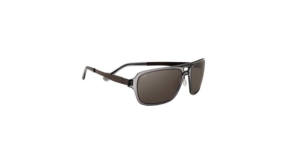 Serengeti Nunzio Sunglasses, Crystal Dark Grey 7836PR
