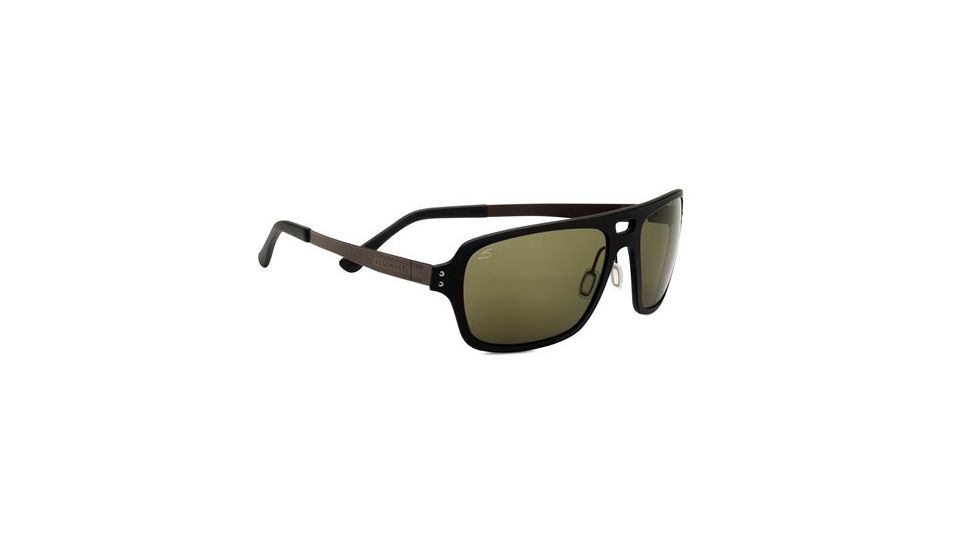 Serengeti Nunzio Sunglasses, Satin Black 7837PR