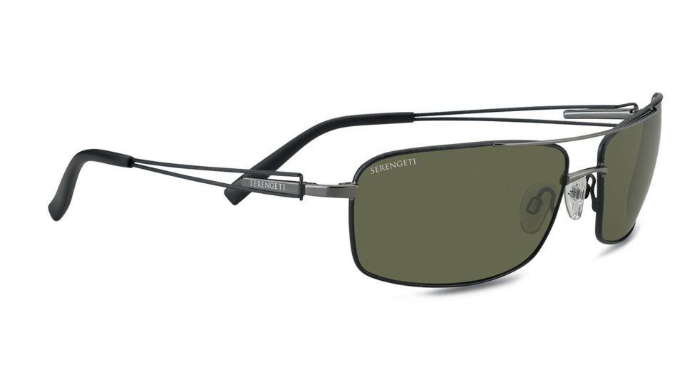 Serengeti Rx Sunglasses Dante/Shiny Gun/Black Tannery