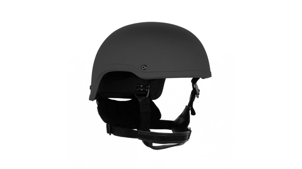 Shellback Tactical Level IIIA ACH High Cut Ballistic Helmet, Black, Small, SBT-501HC-BK-SM