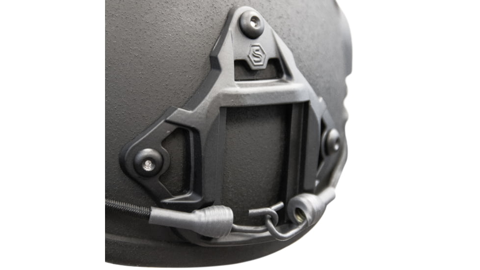 Shellback Tactical Level IIIA Spec Ops ACH High Cut Ballistic Helmet, Black, Medium, SBT-SO501HC-BK-MD