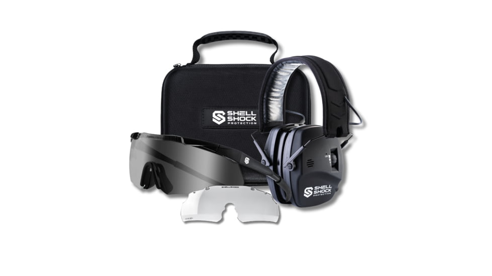 Shellshock Protection Premium Eyes &amp; Ears Combo, EYE-EAR-PREMIUM-SWITCH