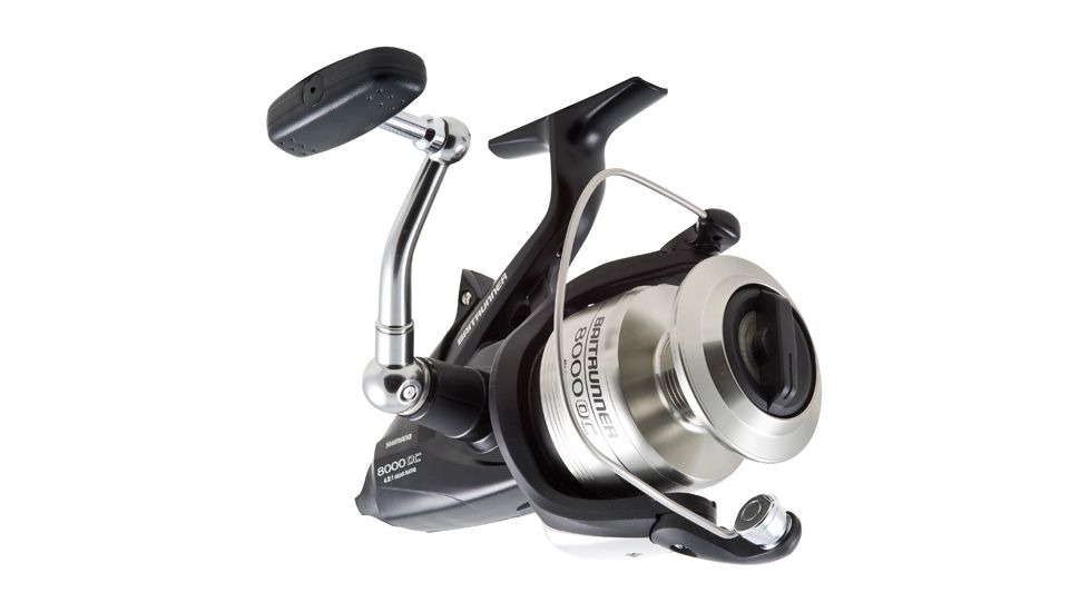 Shimano Baitrunner OC Spinning Reel, 4.8:1, 3+1, Ambidextrous, BTR8000OC