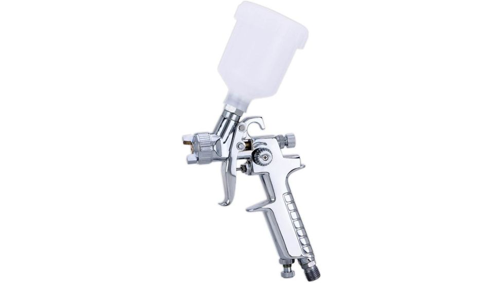 Shop Fox HVLP Deluxe Mini Spray Gun with .8mm Tip W1792