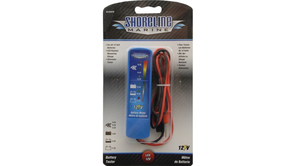 Shoreline Marine Battery Meter/Alternator Checker 052070