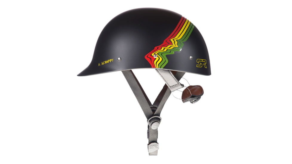 Shred Ready Super Scrappy Helmet, Rasta Limited Edition, OS SSRAST