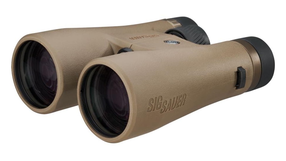 Sig Sauer CANYON HD, Binoculars, 12X Magnification, 50mm Objective, Matte Finish, Coyote, Includes Custom Binocular Harness Strap SGSOZC0002
