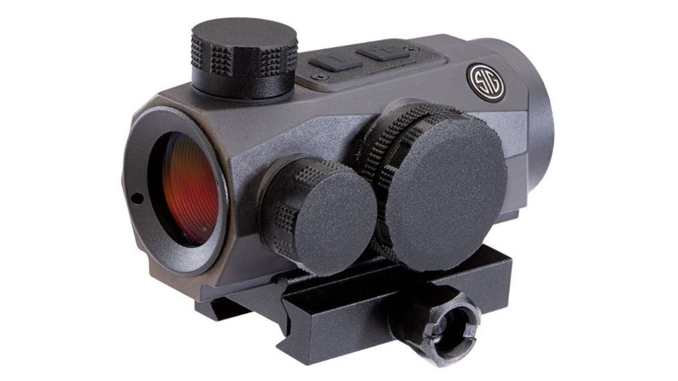 Sig Sauer Romeo 5 Red Dot Sight, 1x20mm 4 MOA Dot Reticle, M1913 Black Finish, SOR51002