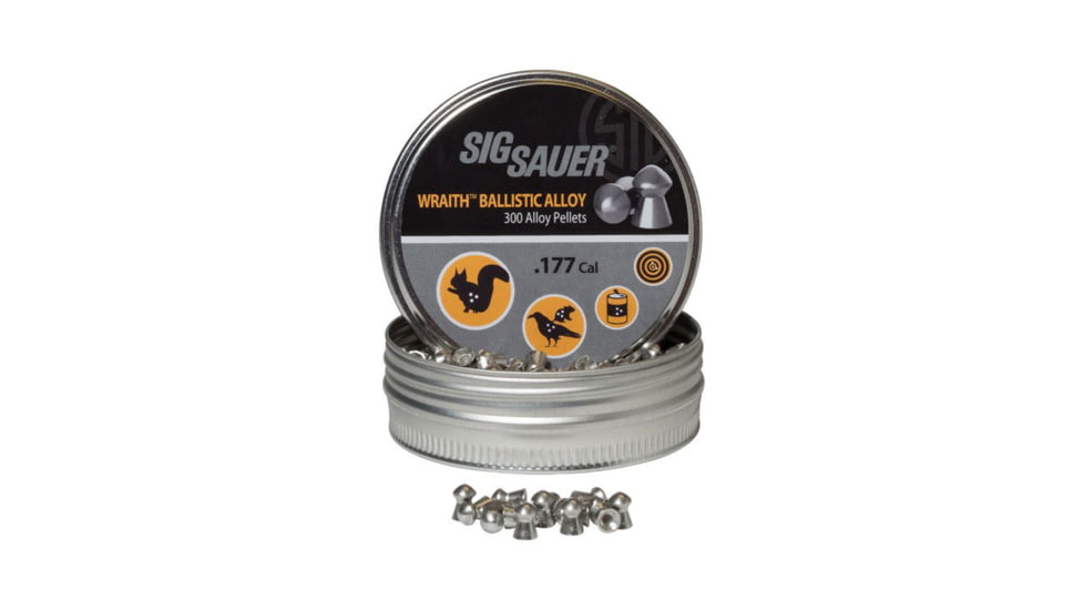 SIG SAUER SIG Pellet .177 Wraith BLLST 300CT, SIGAIRAMMOWRAITH1773