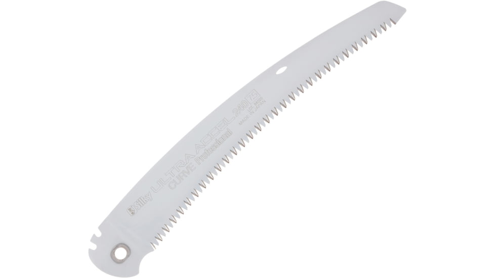 Silky Ultra Accel 9.5in Replacement Blade Knives - Replacement Blades, 9.5in Blade, For Ultra Accel Curve Professional, Hard Chrome Plated, Non-Set Teeth, Impulse Hardened, Mirai-Me Blade, 447-24
