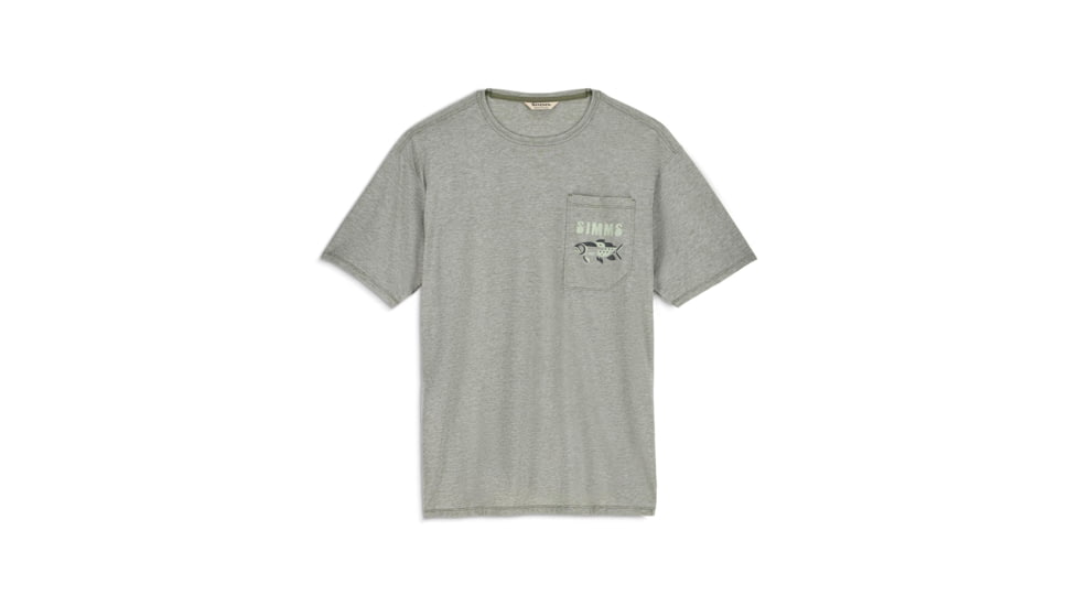 Simmsfishing Mens Harbor Lightweight Pocket T-Shirt, 14480-1400-70