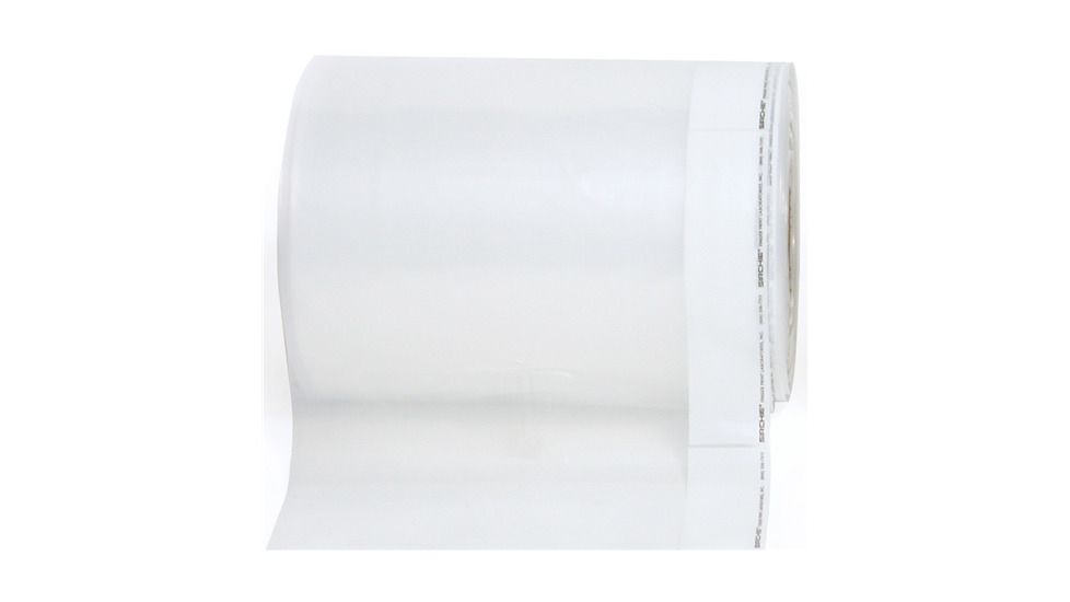 Sirchie - Polyethylene Evidence Tubing, 12" x 4mil x 525'  w/ 2" White write stripe