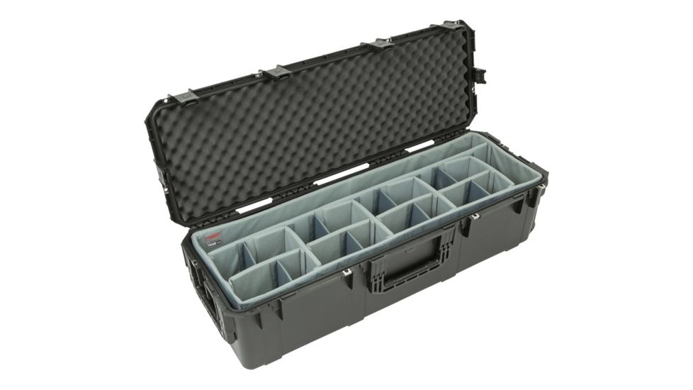 SKB Cases iSeries Case with Think Tank Designed Dividers, Black, 40.5in x 12in x 10.5in 3i-4213-12DT