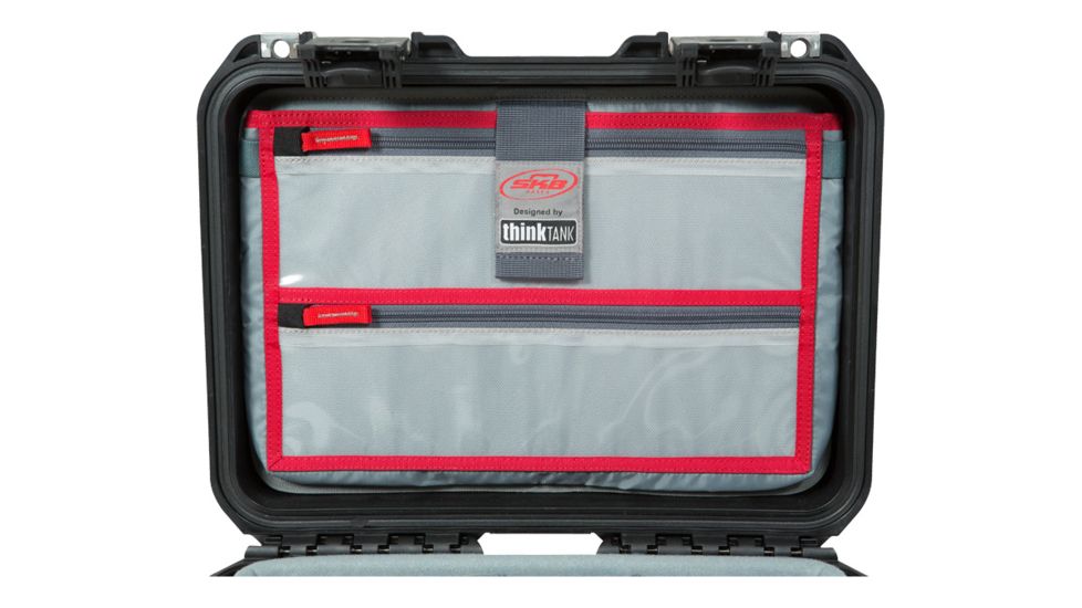 SKB Cases iSeries Lid Organizer Designed by Think Tank, Black, 13in x 9in x 0.75in 3I-LO1309-TT