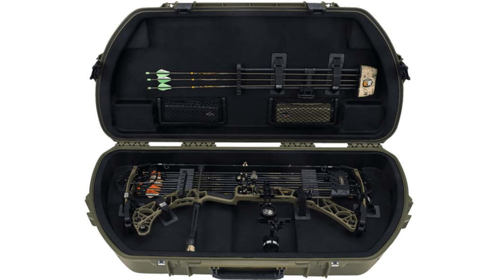 SKB Cases iSeries Shaped Bow Case, Od Green, 3i-4318-PL-M