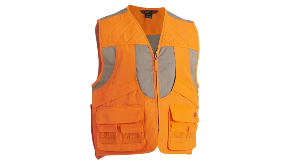 Slumberjack Sharpshooter Vest - Youth, Blaze/Tan, Extra Large, 58729220BLZT-XL